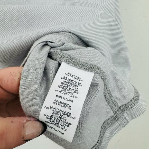 Hickey Freeman New York Gray Short Sleeve T Shirt Women’s Size 2XL - Picture 3 of 7